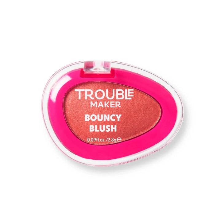Trouble Maker Bouncy Blush Stain Alley-Oop Orange 2.8gm