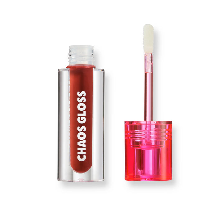 Trouble Maker Chaos Gloss Lip Gloss Hula Hoop Deep Berry