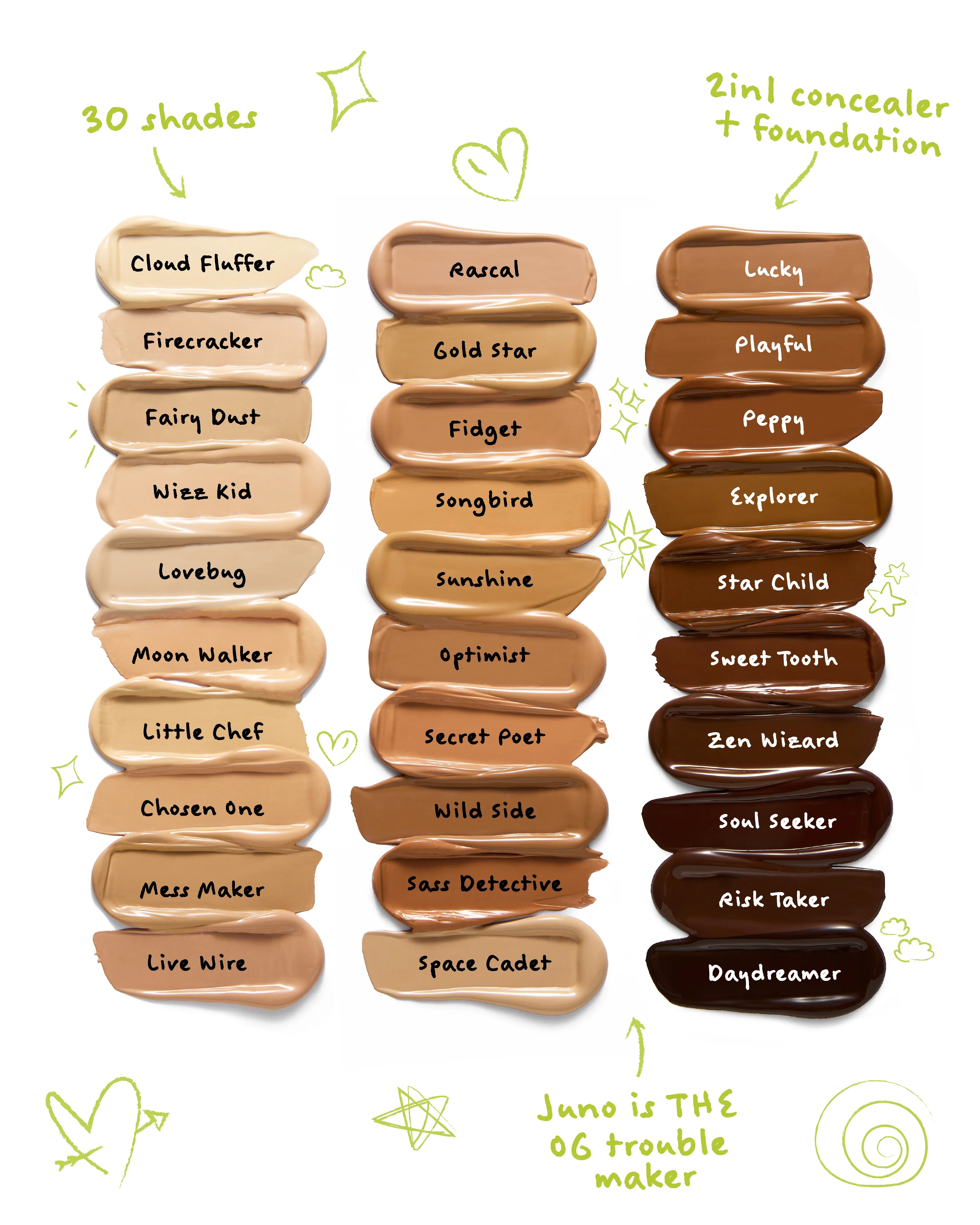 Trouble Maker Juno Full Coverage Matte Foundation Chosen One 30ml